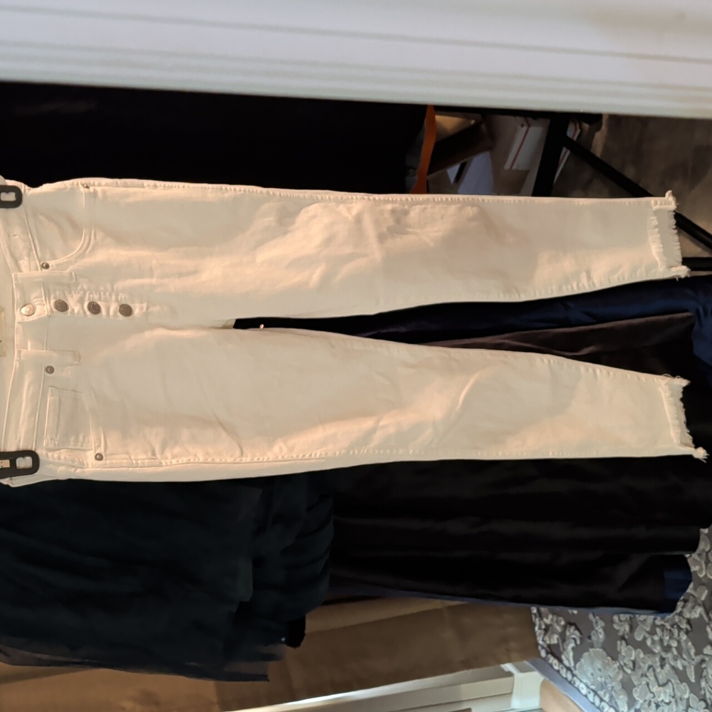 Madewell White Jeans